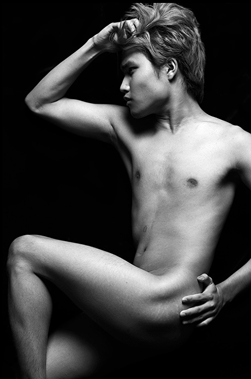 Male model photo shoot of George Gurung