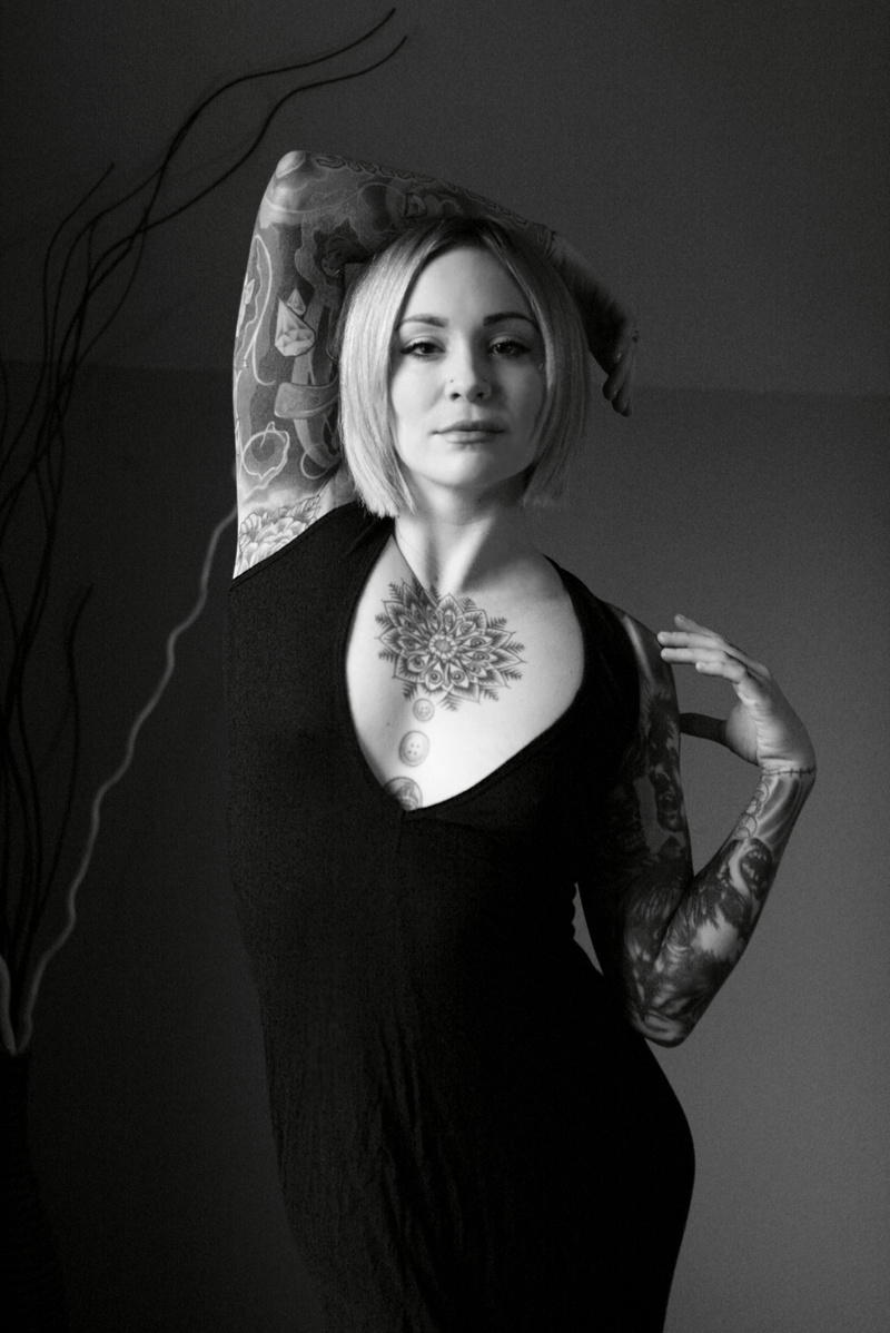 Female model photo shoot of Krystyna Solodenko in Portland, Or.