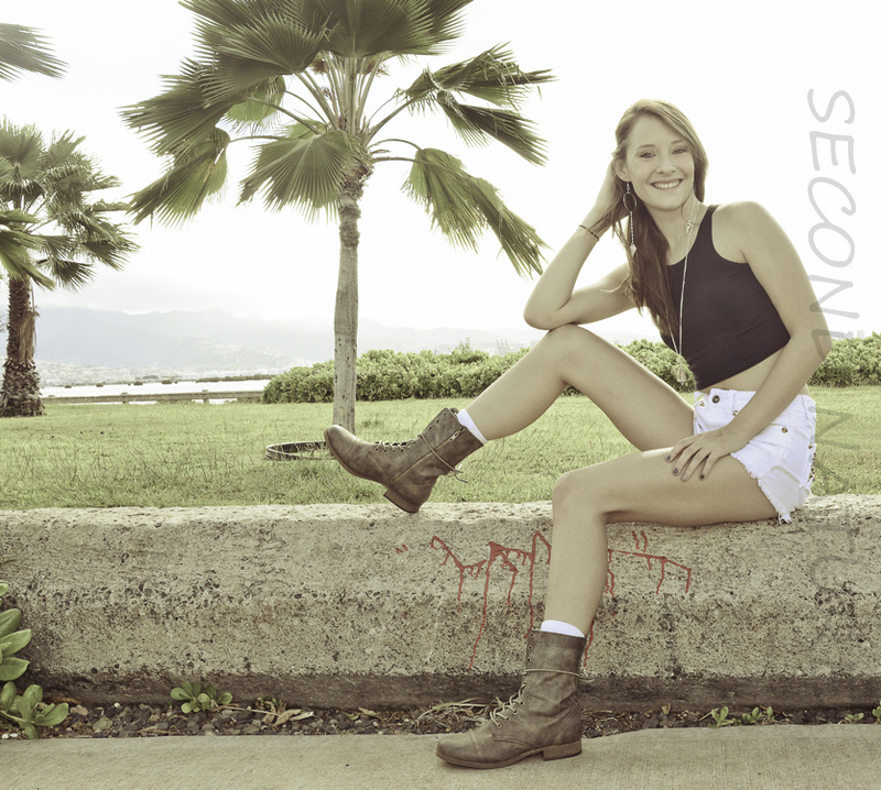 Female model photo shoot of Nicolette Johnson by Kev Milla in Oahu, HI