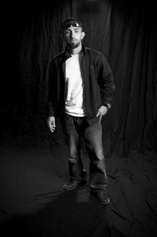 Male model photo shoot of Invisible Martian