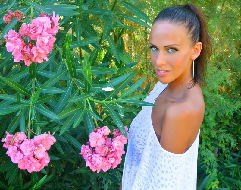 Female model photo shoot of Natasha Ru in Crete, Greece
