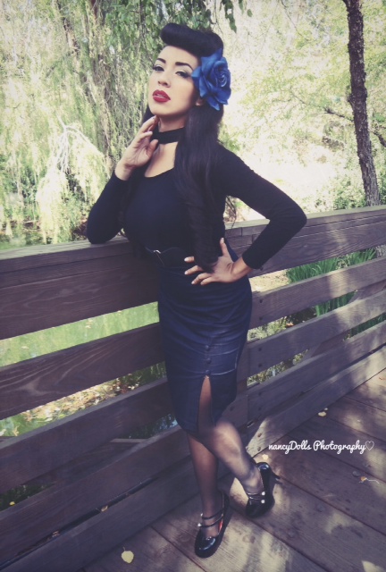 Female model photo shoot of Mireya Lopez in Disneyland