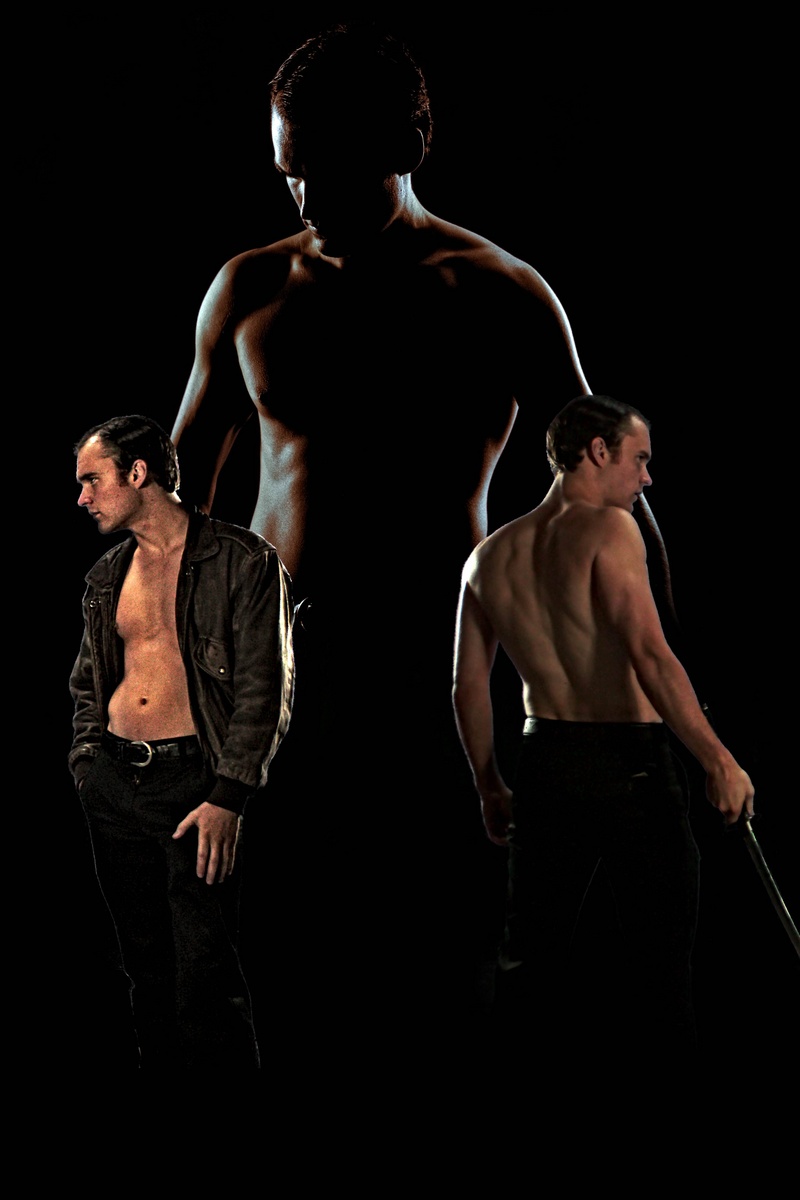 Male model photo shoot of Darak Black