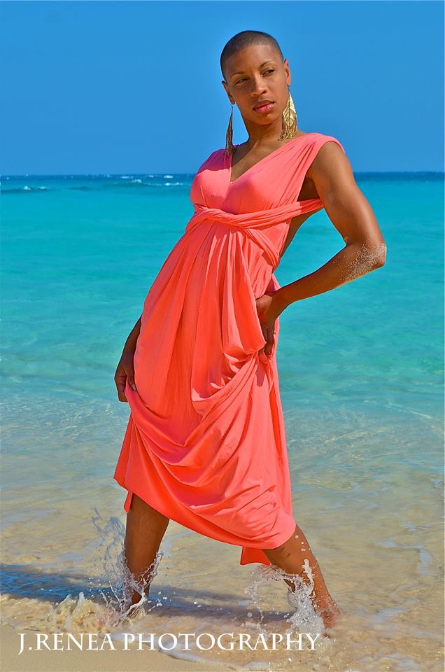 Female model photo shoot of Precious Joy  Cooper in Warwick Long Bay, Bermuda