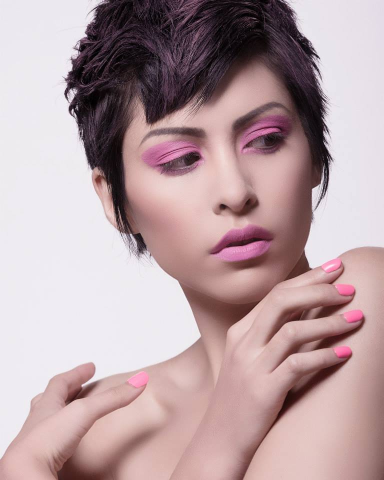 Female model photo shoot of L  U  X by Furious Ideas, makeup by Jessica Fierro