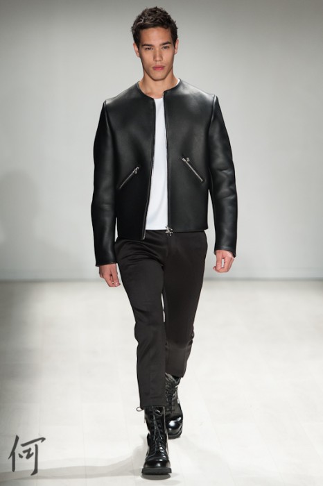 Male model photo shoot of Graham Smith  in Toronto Fashion Week 2013