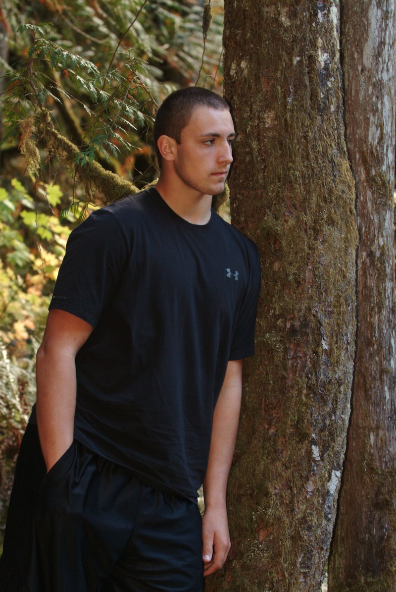 Male model photo shoot of Joshua Belford  in Mt. Baker, Washington