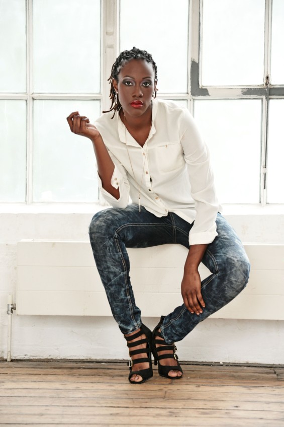 Female model photo shoot of Kelela Blake in London