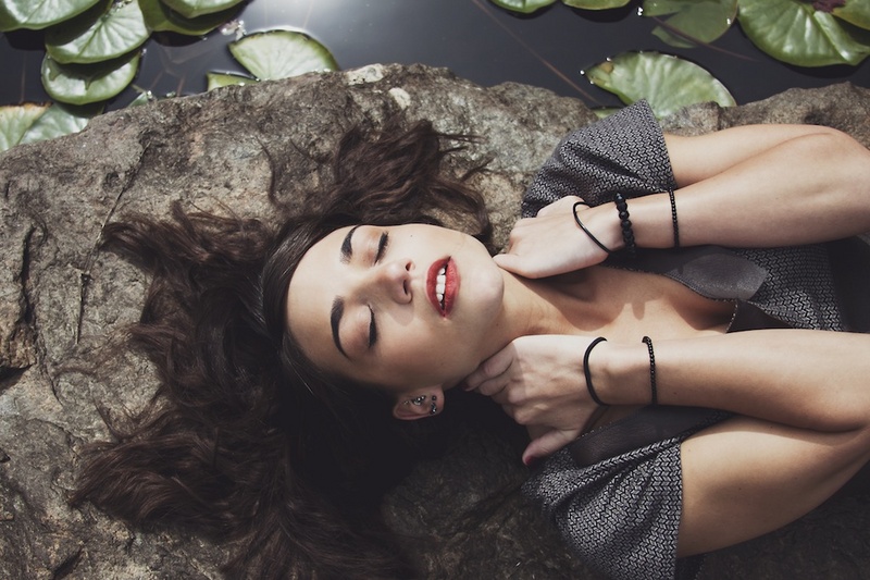 Female model photo shoot of lena mae by A Howard