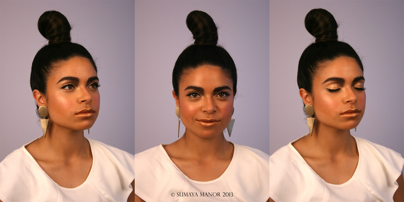 Female model photo shoot of Sumaya Manor in Sydney, makeup by Sumaya Manor