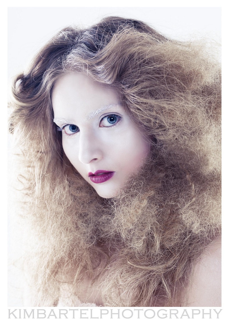 Female model photo shoot of Janet Harris by kim clarkin photo, hair styled by LeticiaGarcia
