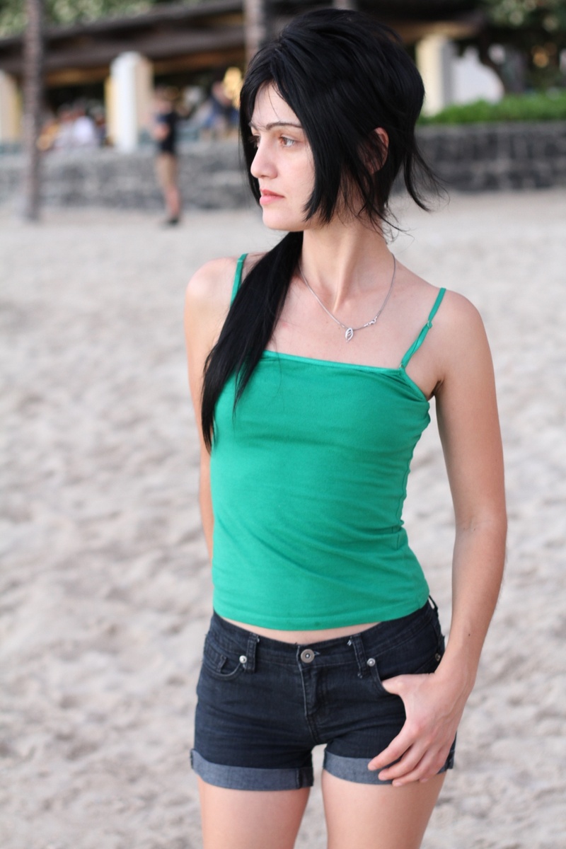 Female model photo shoot of Mai Mai in At Waikiki Beach