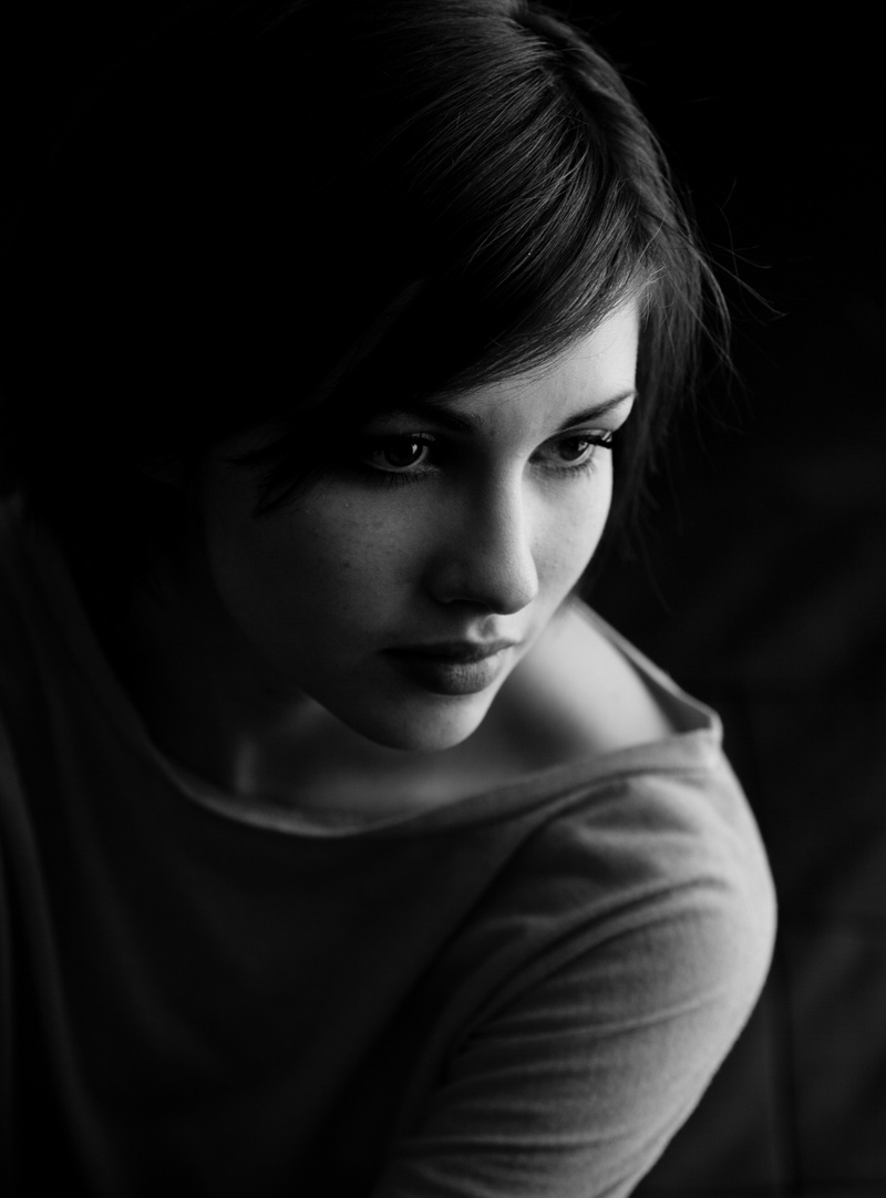 Female model photo shoot of Stefanie Kayton by Richard Lehoux