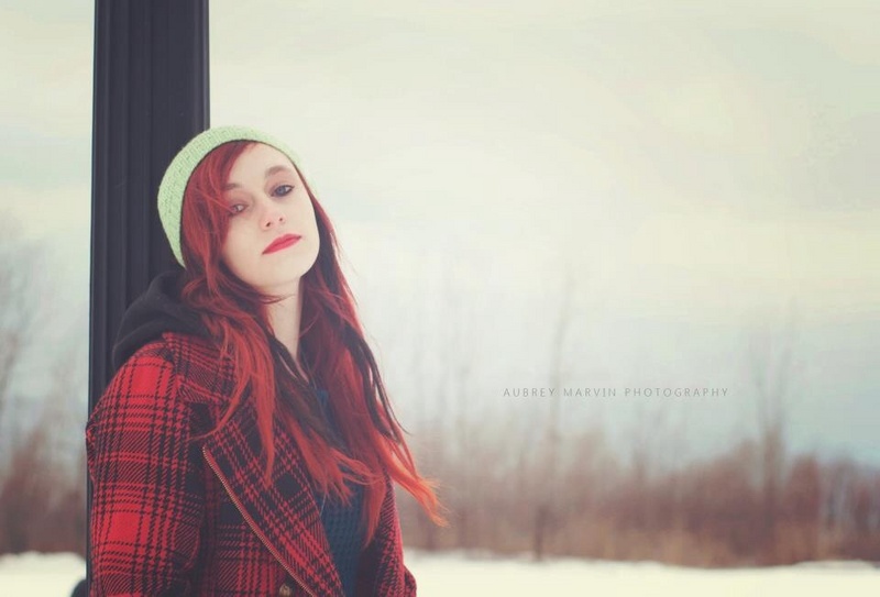 Female model photo shoot of Mena Orr  in Lake Erie