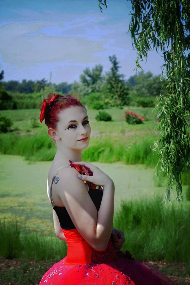 Female model photo shoot of Mena Orr  in Malik park