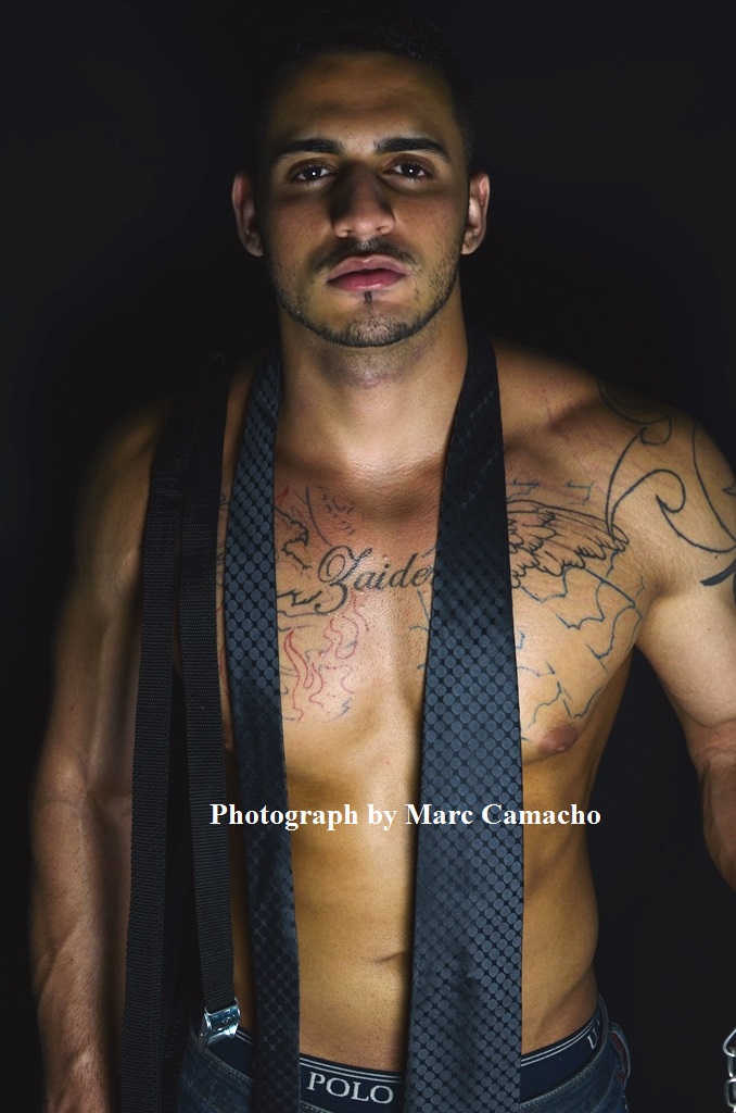 Male model photo shoot of Marc Cherry Camacho in Cherry Studio 