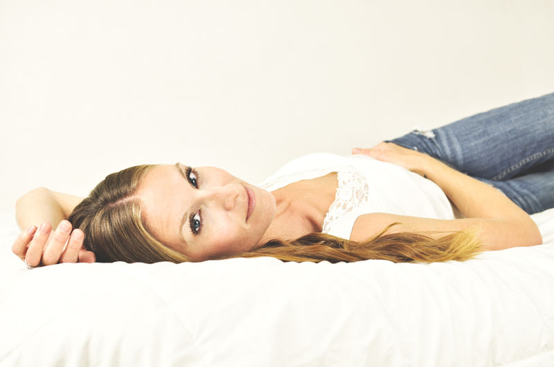 Female model photo shoot of SarahBerberea by Erin Koski