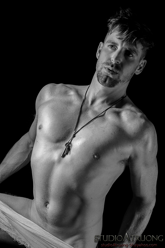 Male model photo shoot of David Mathews by studioAtruong