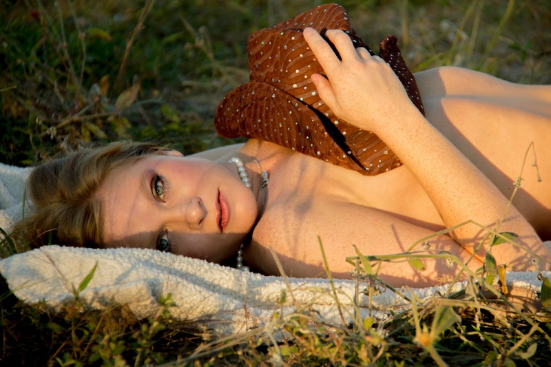 Female model photo shoot of Erin Speegle in Coldspring