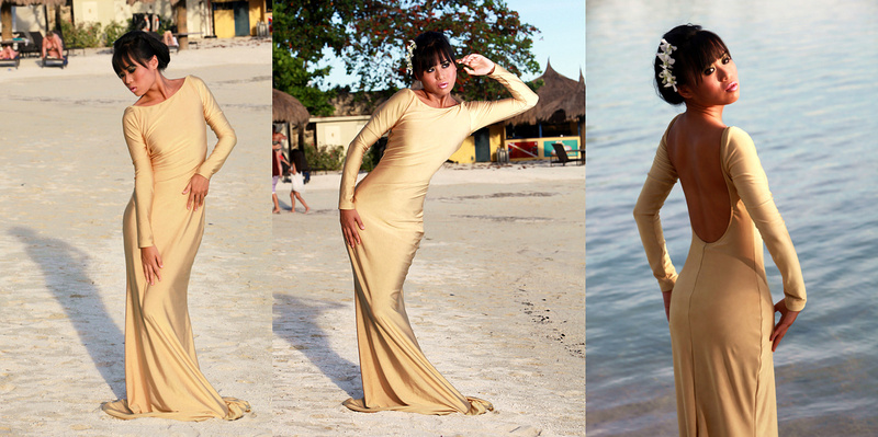 Female model photo shoot of Mio Hu in cebu