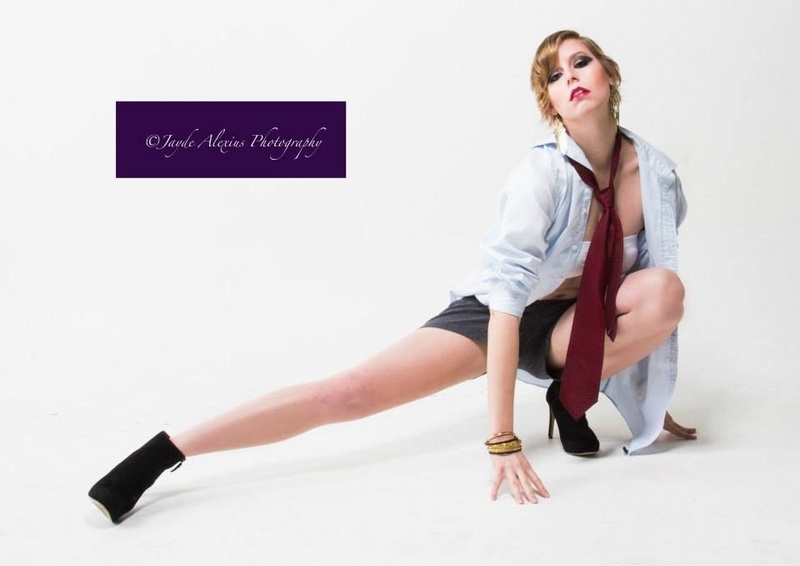Female model photo shoot of Mari Weyman  by Jayde Alexius Silbernagel, makeup by Kristen Bee