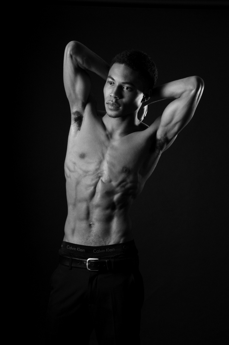 Male model photo shoot of Andre Luke brown