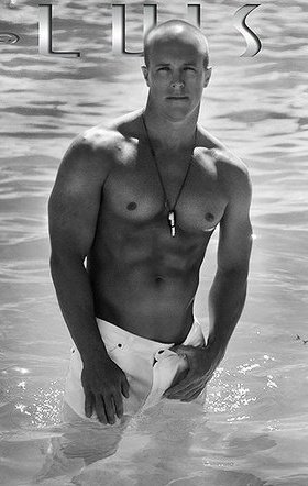 Male model photo shoot of Brady Duncan in South Beach Miami