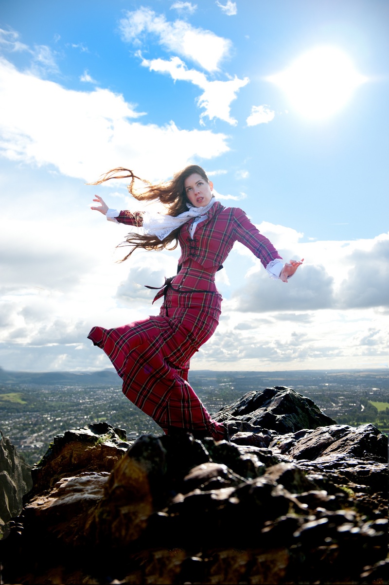 Female model photo shoot of Sarah Albritton in Edinburgh, Scotland