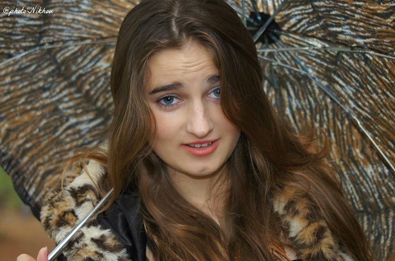 Female model photo shoot of Elisee Ouellette in La Tuque