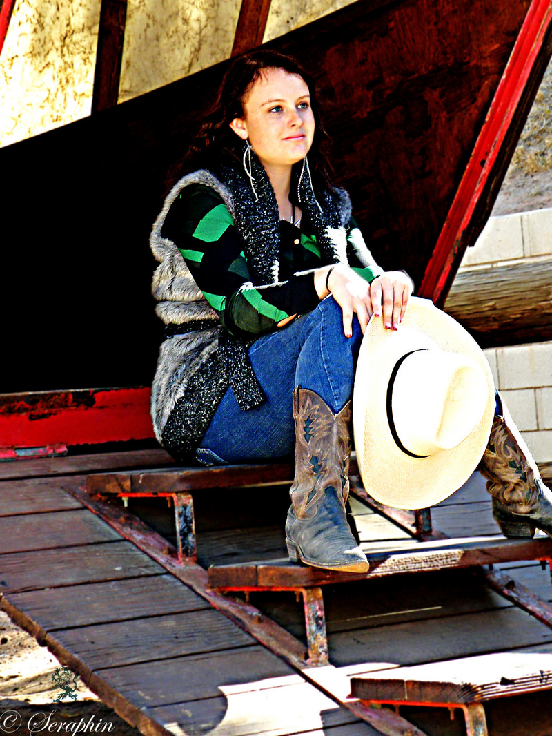 Female model photo shoot of Seraphin Photography in Leona Valley, CA