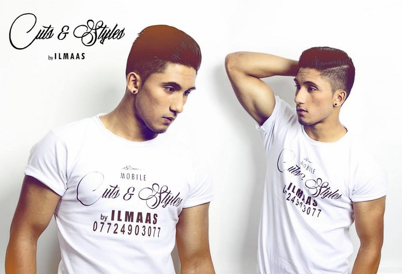Male model photo shoot of Cuts Styles by Ilmaas