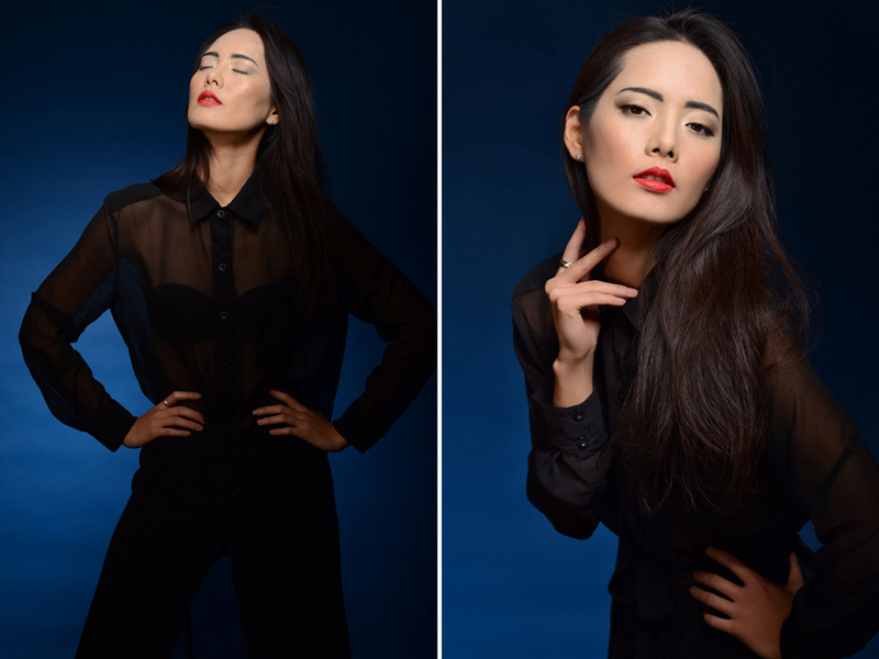 Female model photo shoot of Eva YJ by Darren Bonello