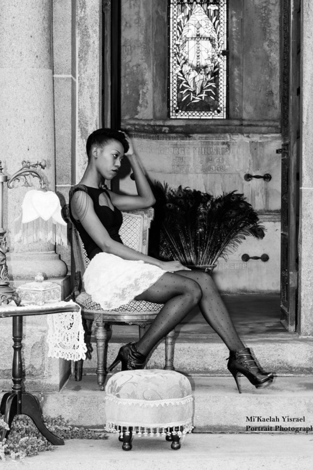 Female model photo shoot of Haitianbaby by Andrea Geddes Photography in Atlanta, Ga