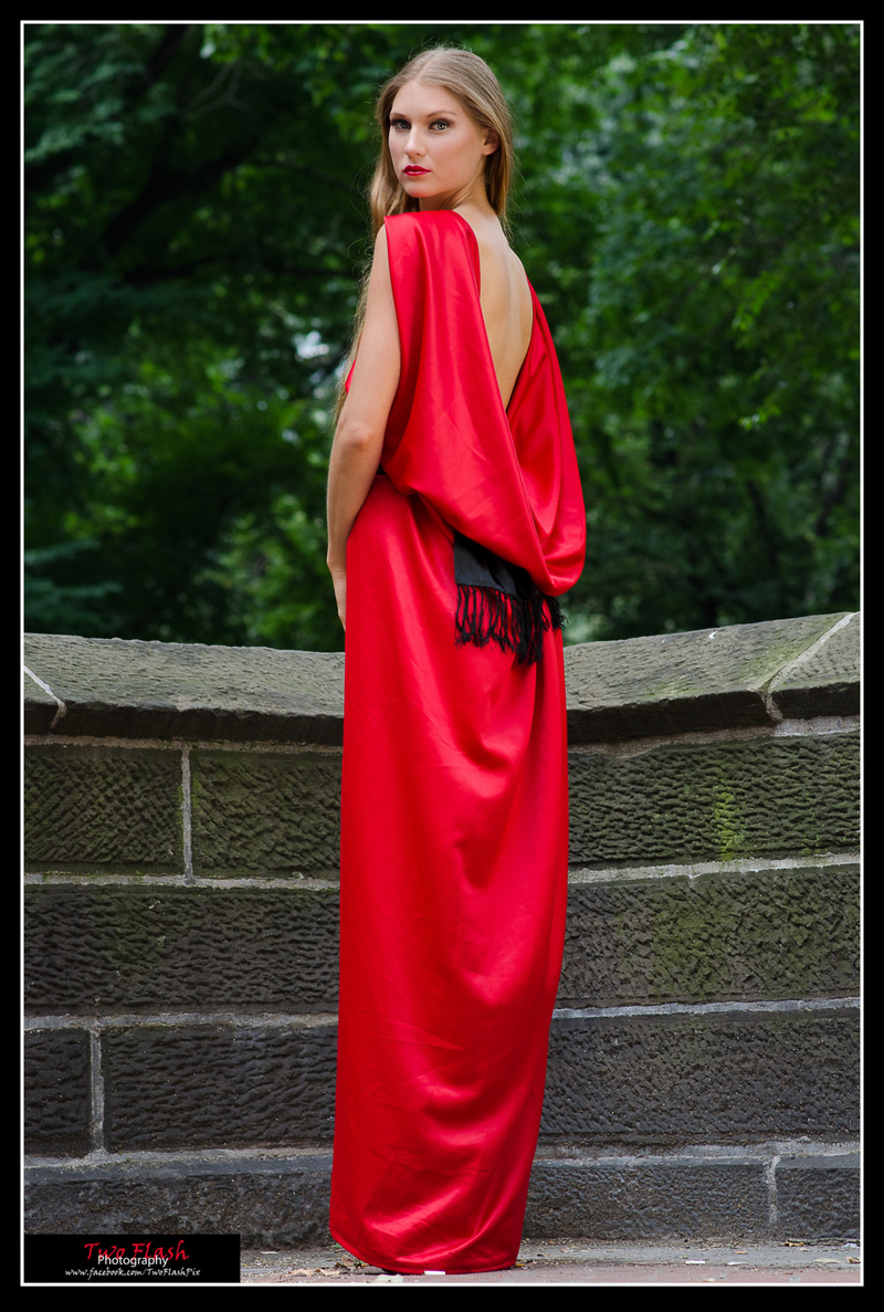 Female model photo shoot of Revital Simmons in Central Park