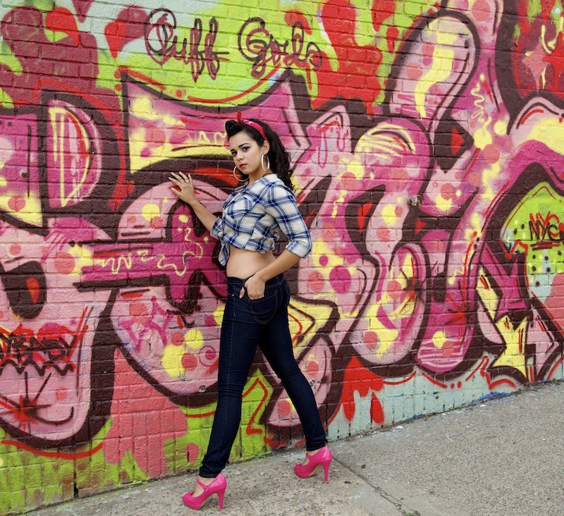 Female model photo shoot of Lauren Lola in Bronx, New York
