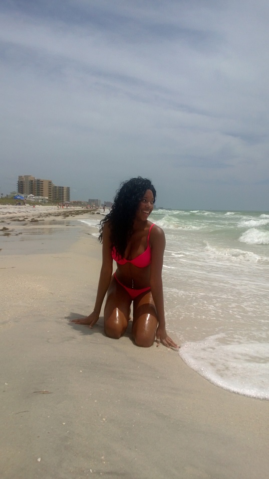 Female model photo shoot of Carmellqt in clearwater beach