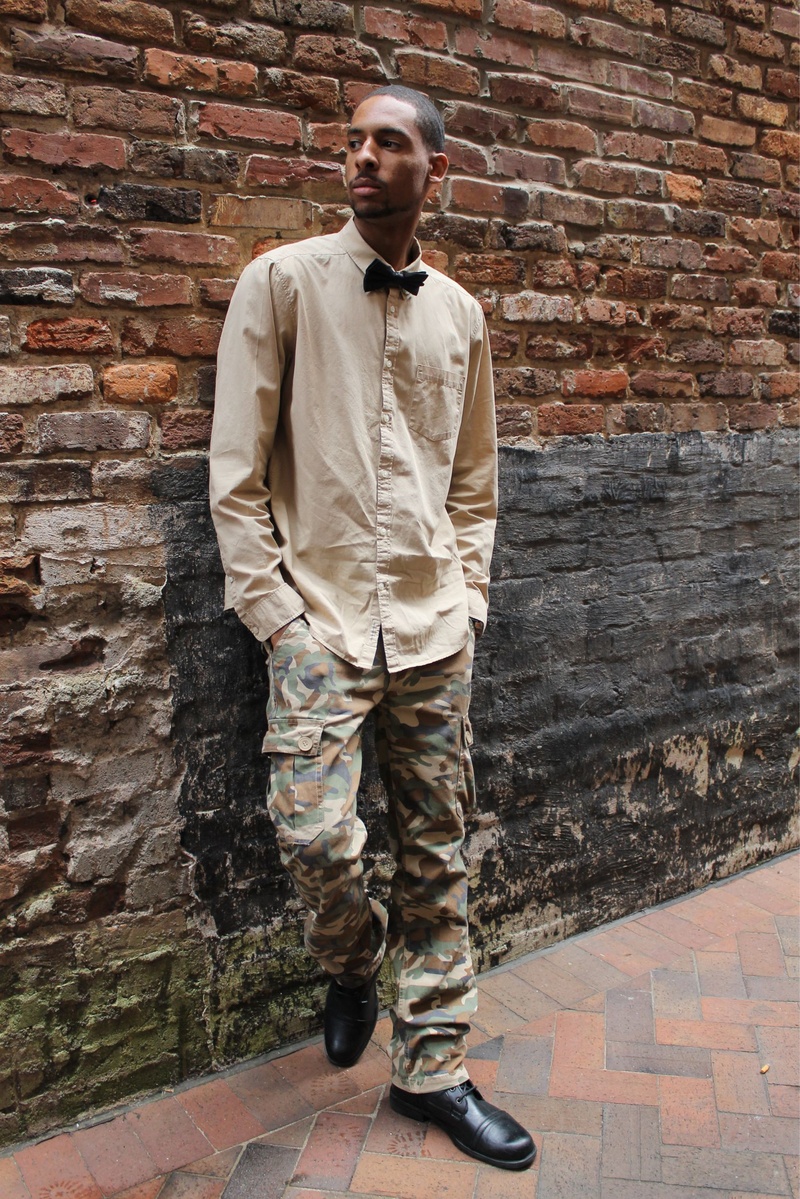 Male model photo shoot of Atrez Timpson in Underground Atlanta