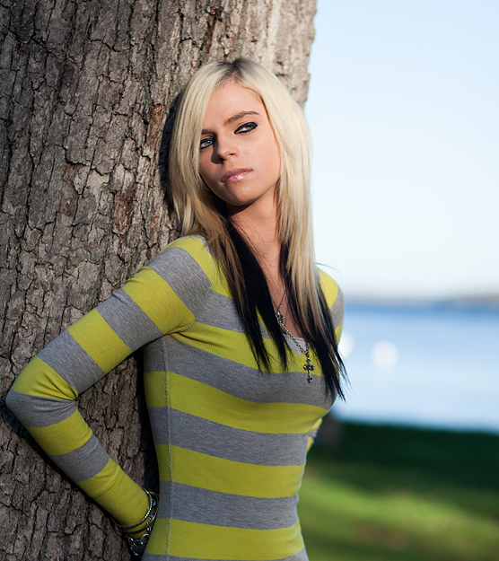 Female model photo shoot of OLP Carolyn Borden in Green Lake, Wisconsin