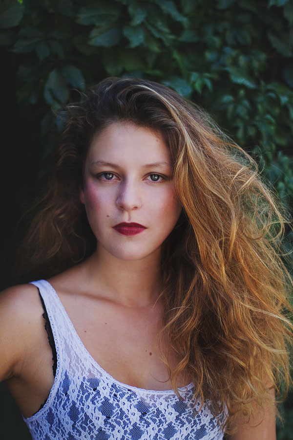 Female model photo shoot of Jouhe Forest