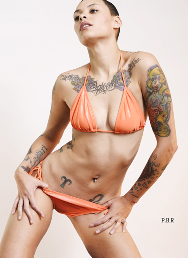 Female model photo shoot of Kimberly Drake by POINT BLANK RANGE