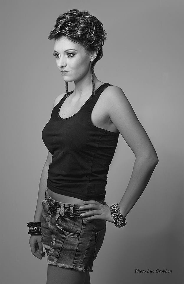 Female model photo shoot of Nicky V Wijk
