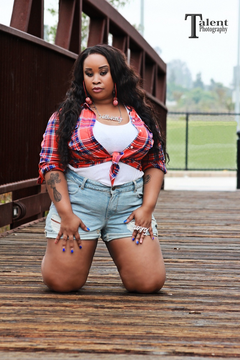 Female model photo shoot of TattedDri by Talent Photography in Santee Ca,