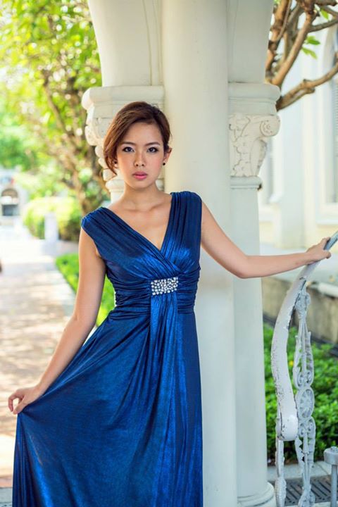Female model photo shoot of Gan Luisa  in chijmes sg