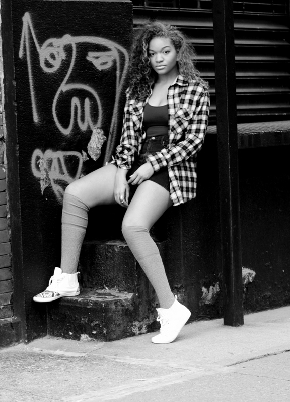 Female model photo shoot of Yasminah in Soho, NYC