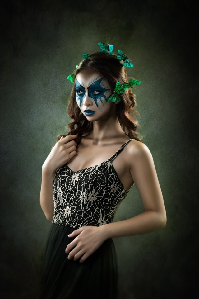 Female model photo shoot of Andrea Pagkaliwagan in Surrey, BC, makeup by Mysynuk Make-up