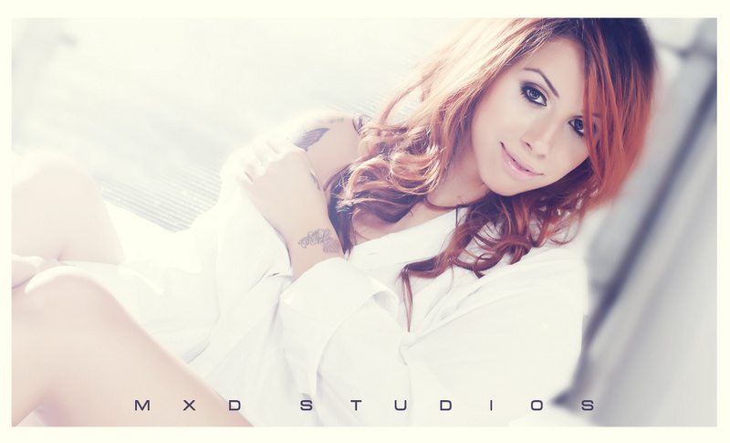 Female model photo shoot of crystal_marie by MXD studios
