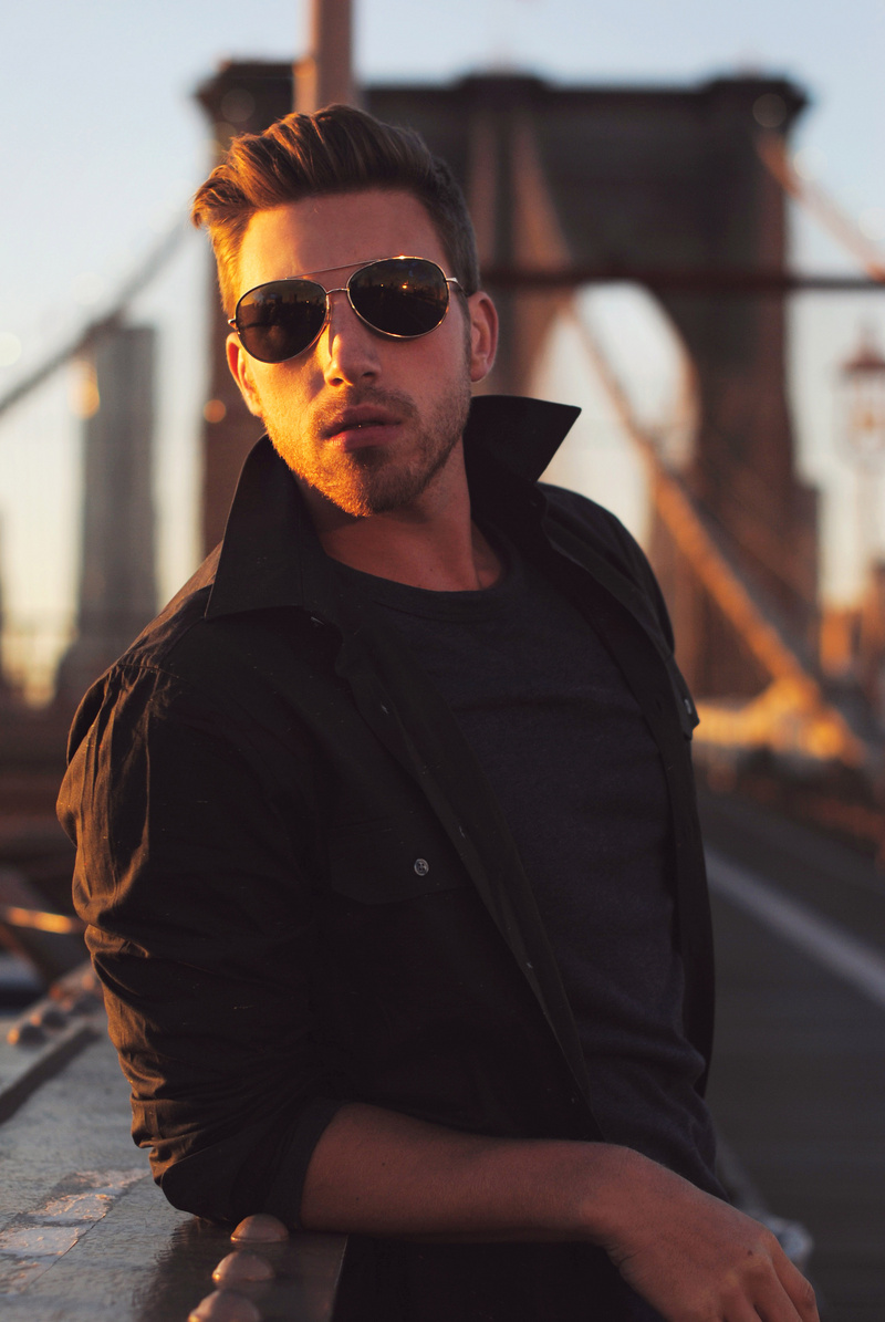 Male model photo shoot of Cameron Sarradet in Brooklyn, NY