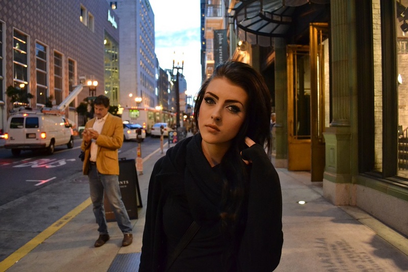 Female model photo shoot of Amber Glantz in San Francisco, Ca