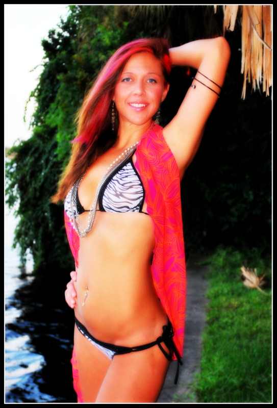 Female model photo shoot of Heather Selly in Lake Tarpon