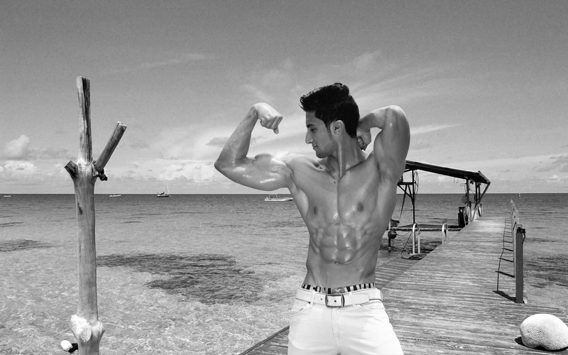 Male model photo shoot of Omar c0dy Fahim in Marina Beach